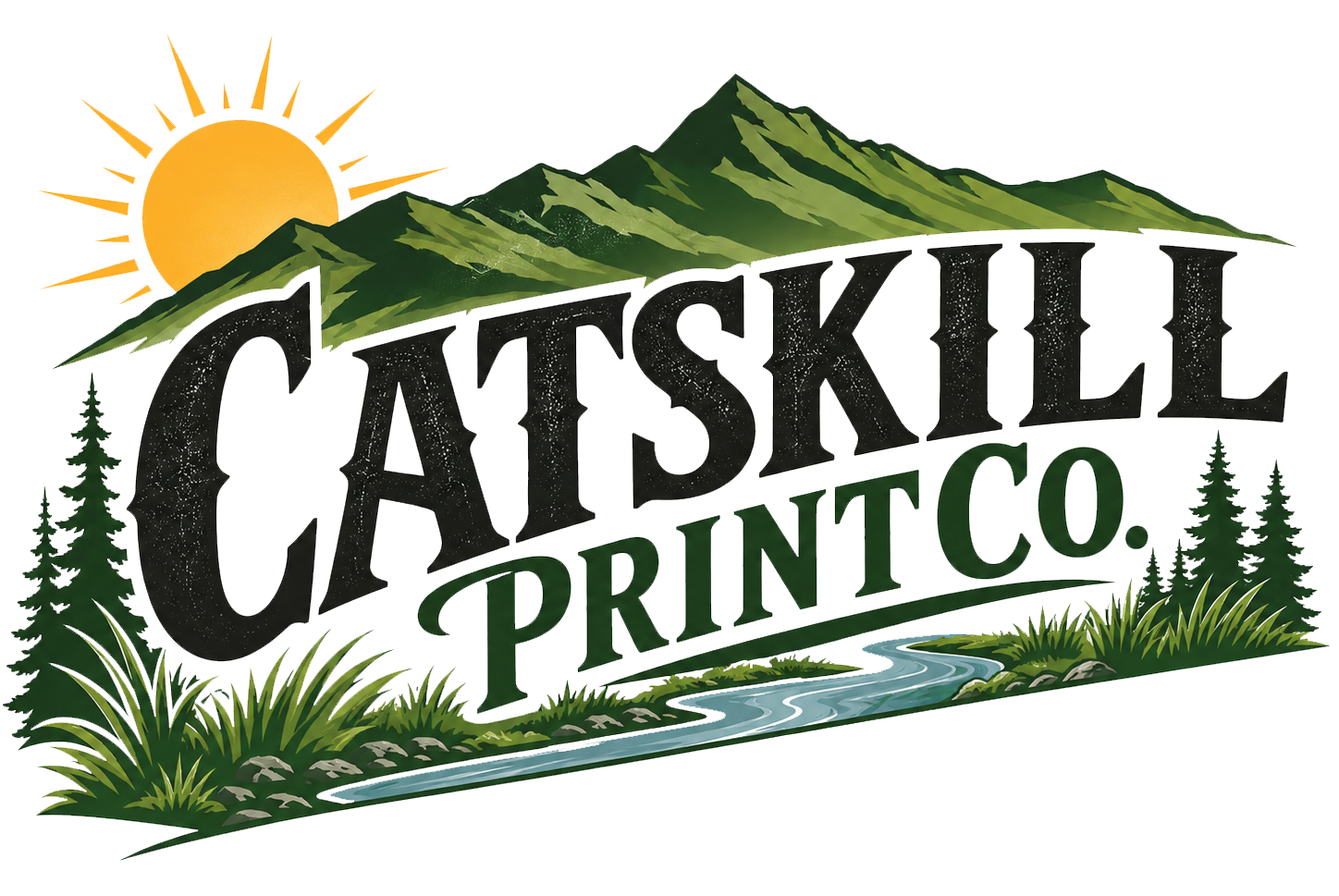 Catskill Print Co. logo
